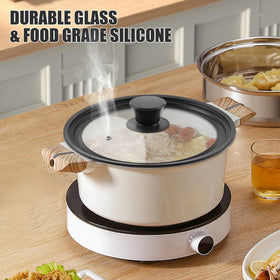 Komokeru universal lid is dishwasher safe and easy to clean