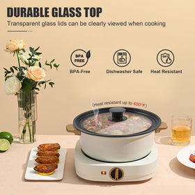 Komokeru universal lid flat design saves kitchen storage space