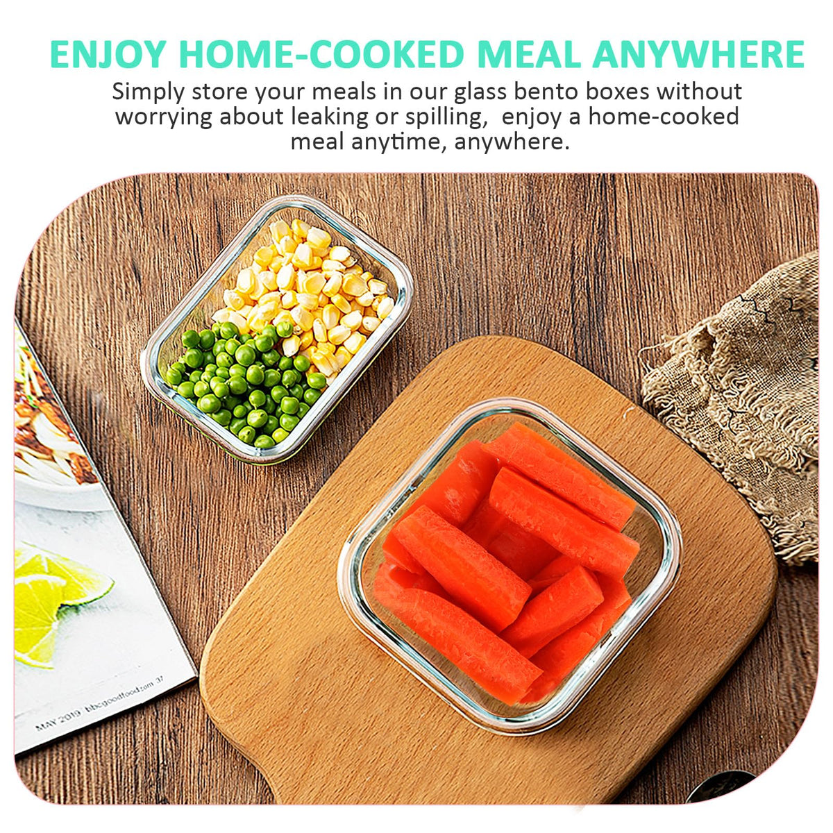 KOMUEE dishwasher-safe design simplifies cleanup after meals