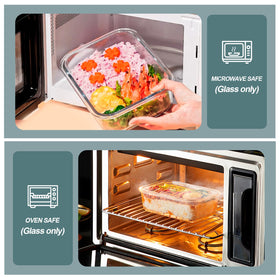 KOMUEE lid with silicone seal provides airtight storage for freshness.