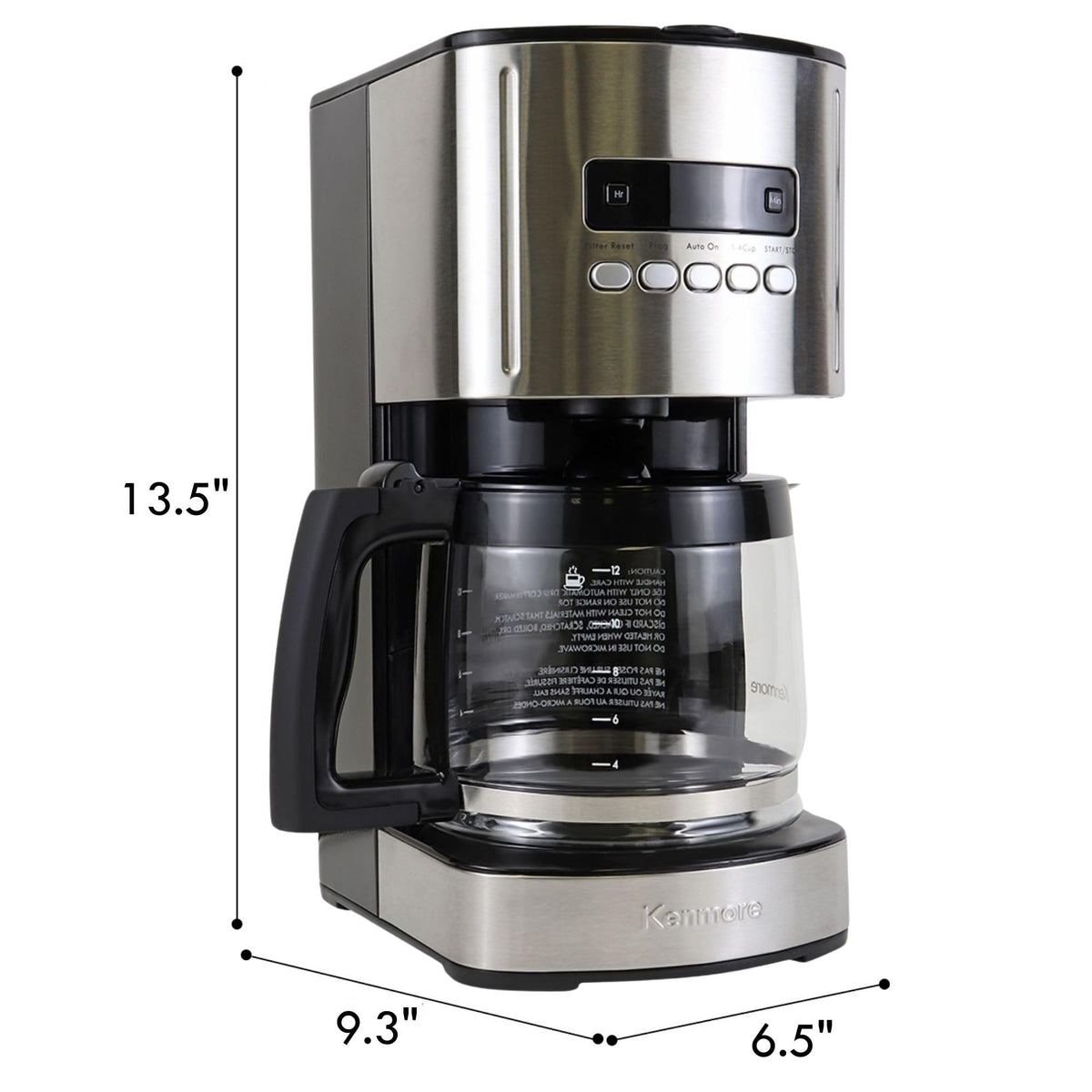 Koolatron Kenmore reusable gold-tone filter saves money and waste.