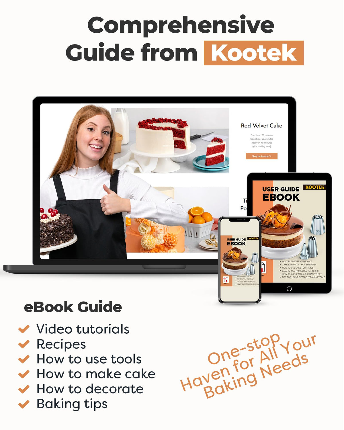 Kootek angled frosting spatula 12-5in for precise edges