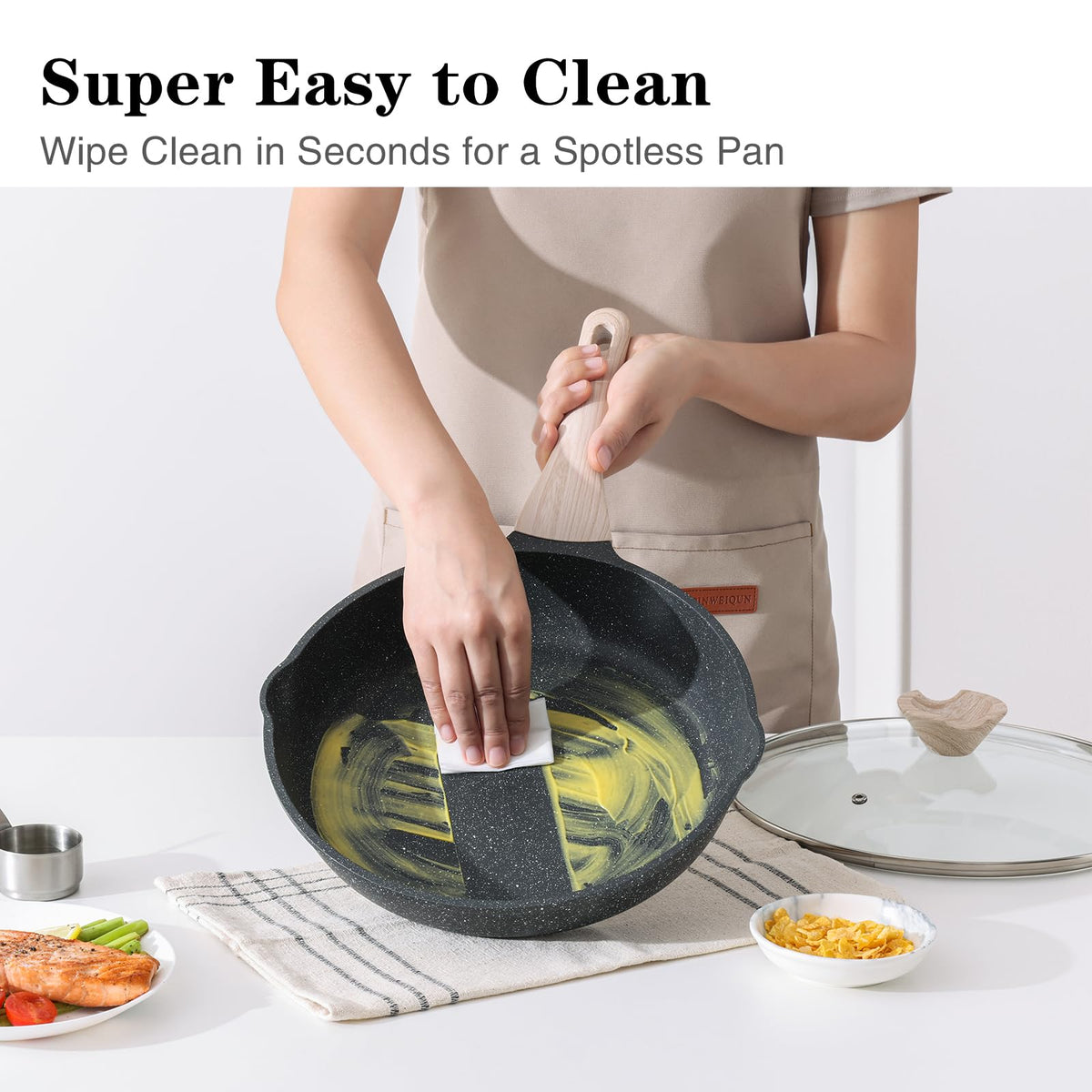 Kordisen induction-compatible skillet ready for various stoves