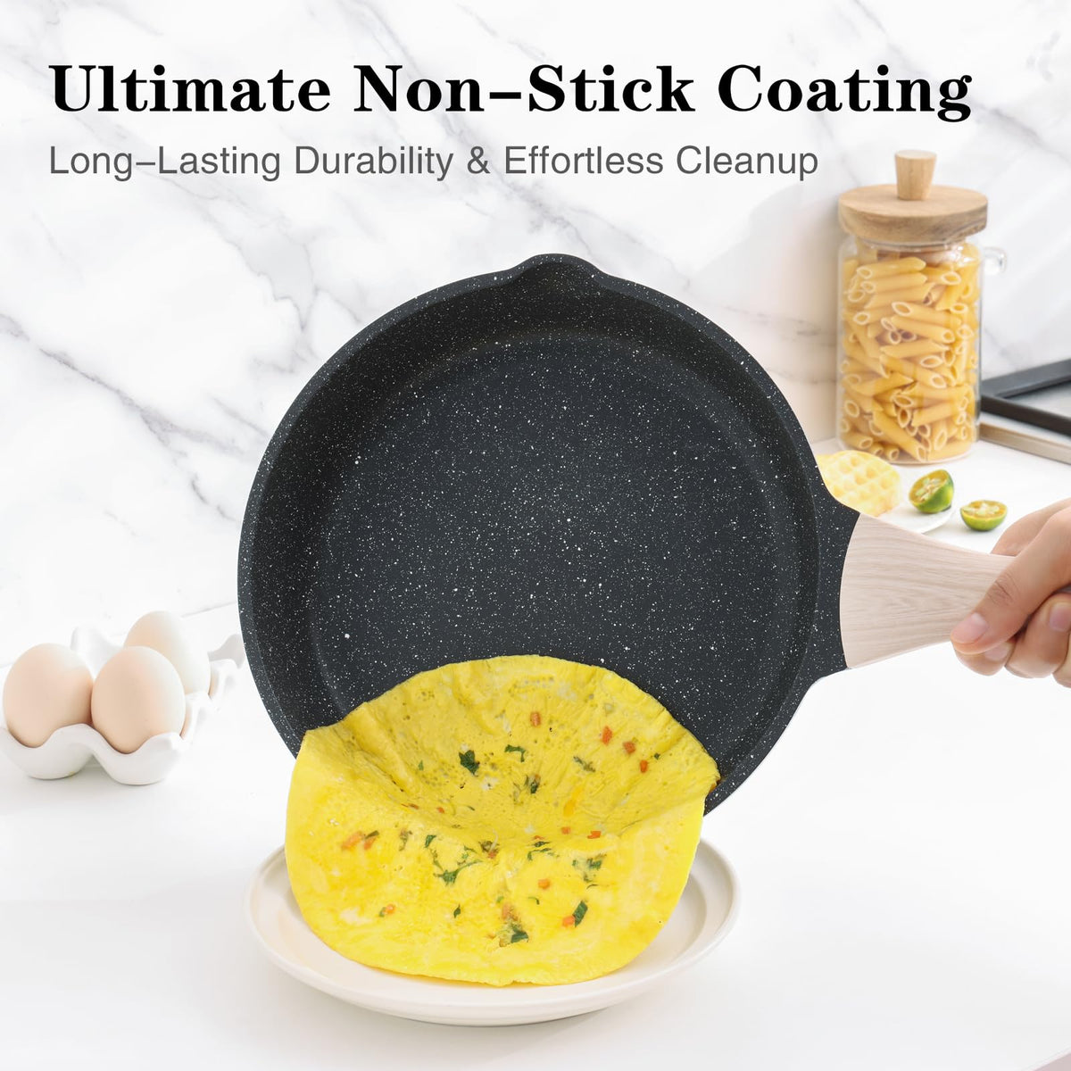 Kordisen nonstick coating close-up highlighting safe, PFOA-free surface