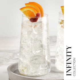 Krosno Infinity dishwasher safe glass for easy cleanup.