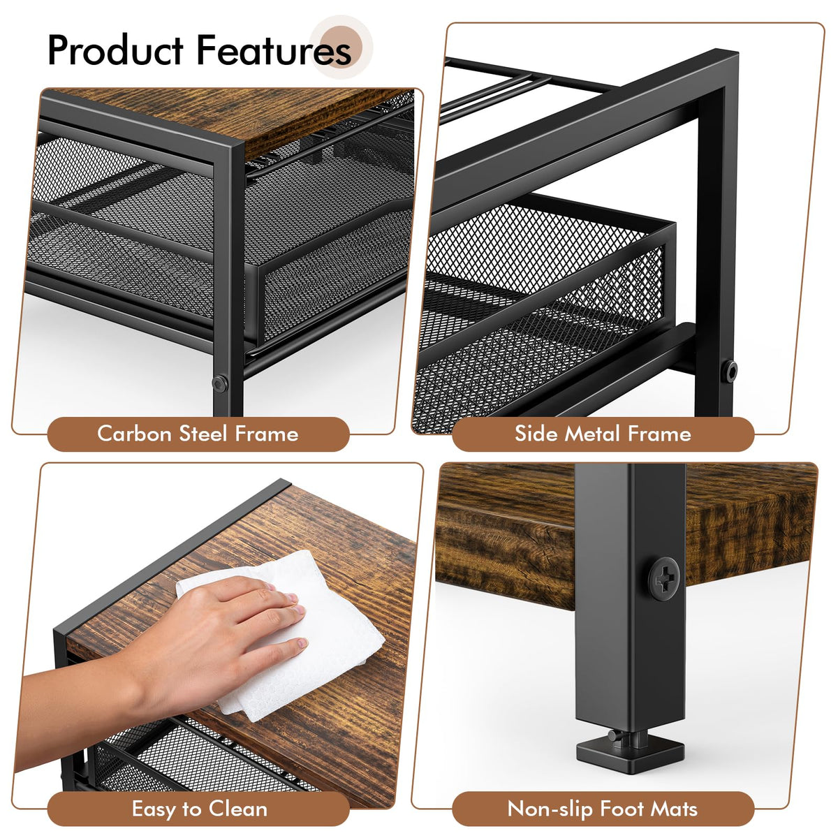 Kssiaz K Cup Holder compact design saves counter space.