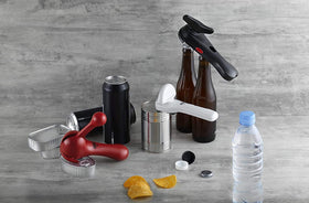 Kuhn Rikon 5-in-1 compact opener stored neatly in a drawer