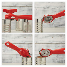 Kuhn Rikon side-cut design delivers clean, safe can rims.