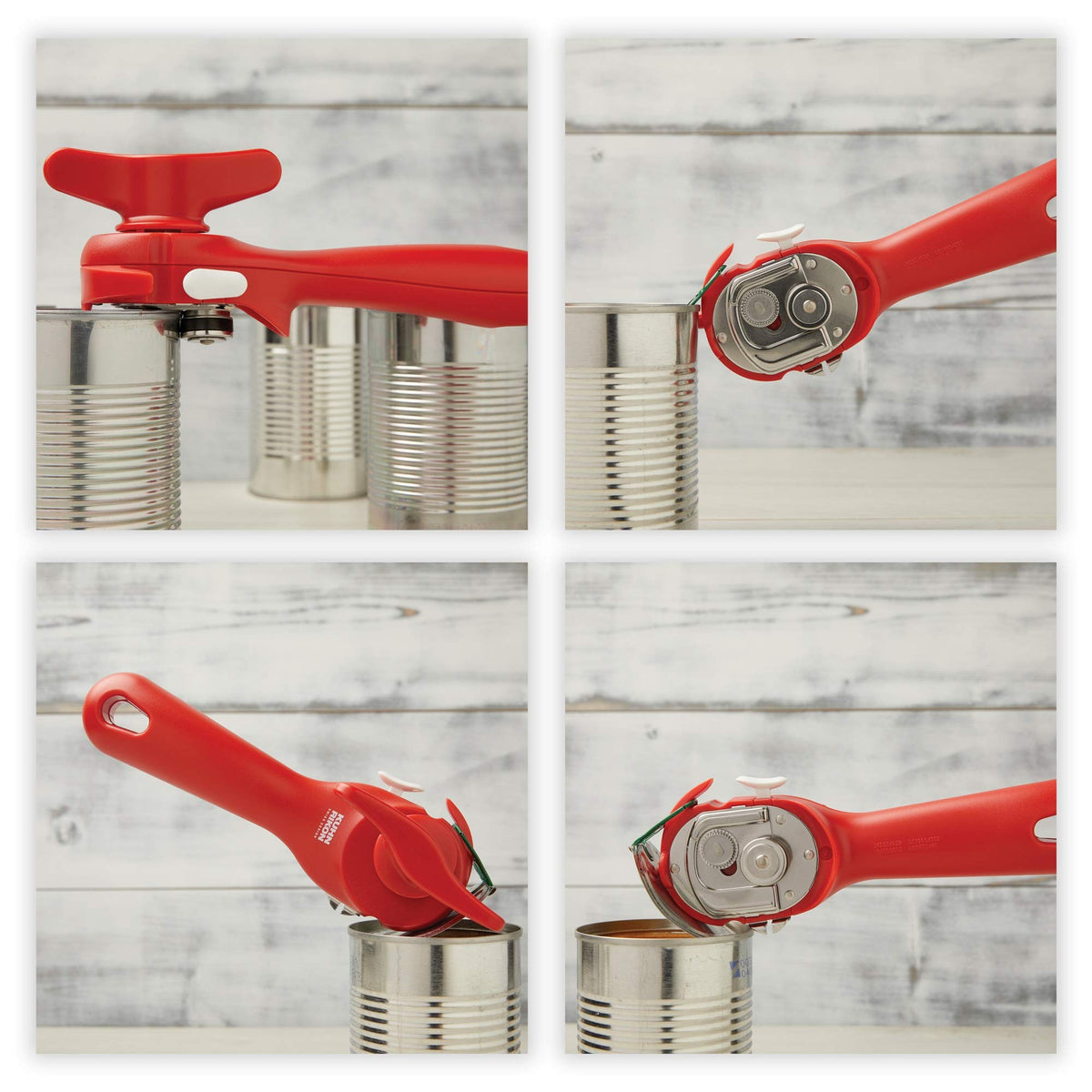 Touch-free lid removal demonstrated by Kuhn Rikon LidLifter during meal prep.