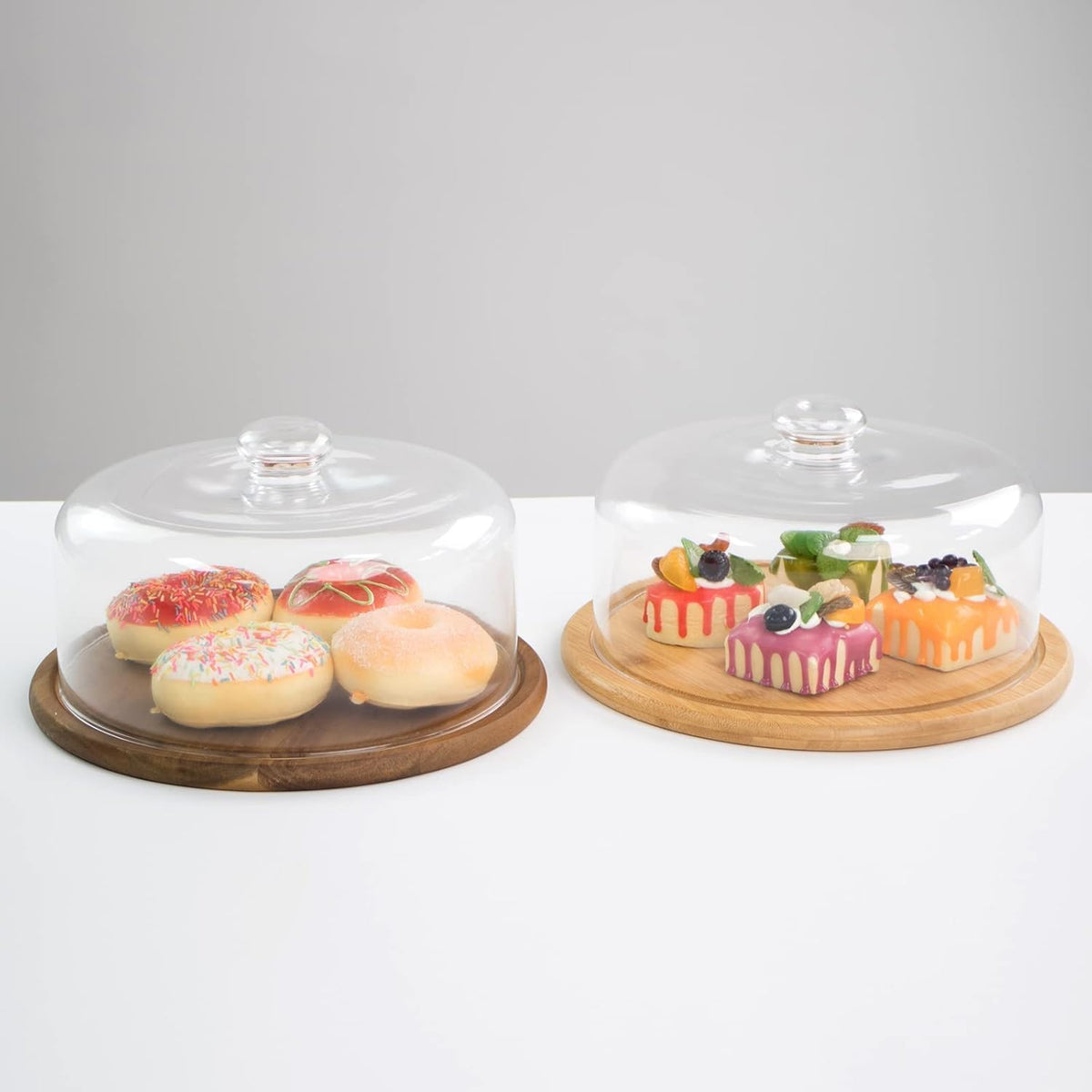 KVMORZE cake dome is dishwasher-safe for easy cleaning and reuse.