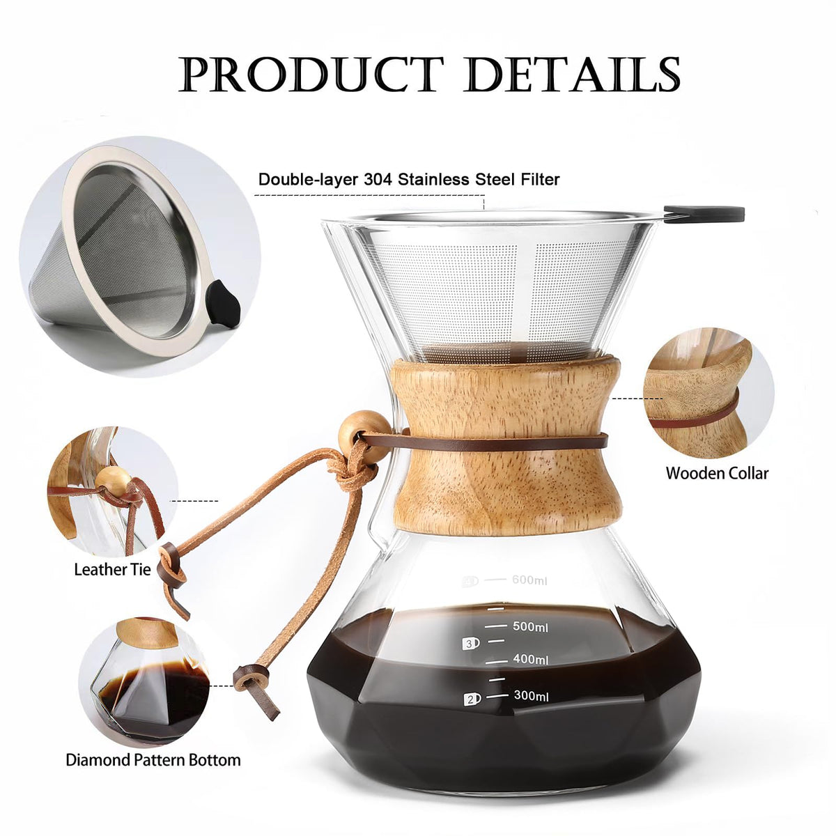 Lalord stainless steel filter demonstrates durable, reusable filtration for richer brew.