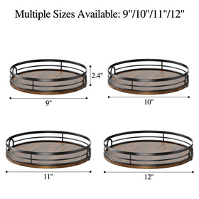 LAMU bathroom vanity lazy susan helps organize cosmetics and essentials