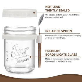 LANDNEOO airtight lids with silicone seal prevent leaks during transport