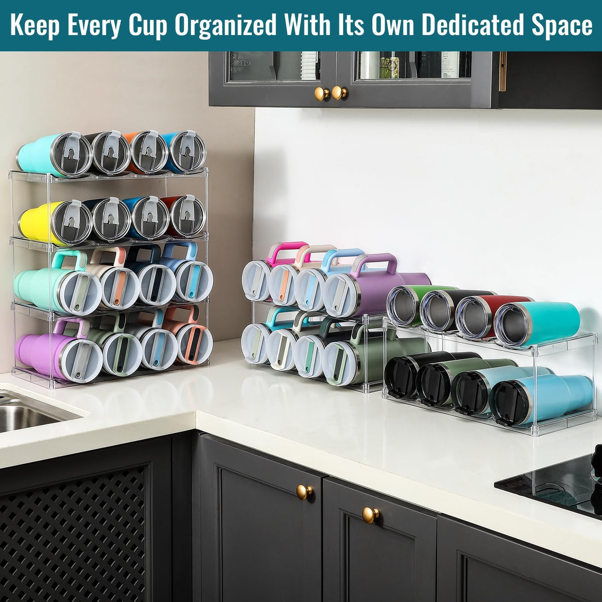 LANDNEOO brumate-bottle-rack keeps wide bases steady in pantry.