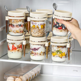 LANDNEOO glass jar proven dishwasher-safe for quick cleanup.
