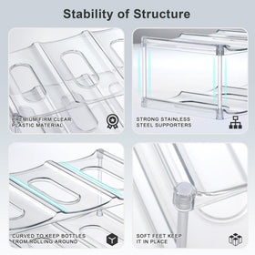 LANDNEOO durable posts provide solid support for up to 30 lbs per tier
