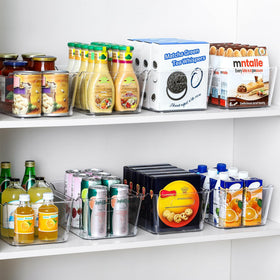 LANDNEOO fridge storage bins keep foods visible and organized.