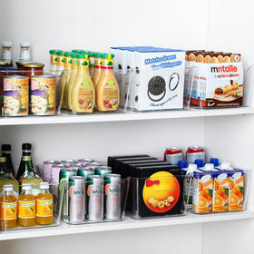 LANDNEOO SOHO fridge storage bin keeps produce neatly arranged.