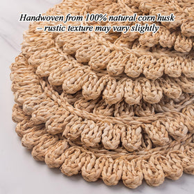 Laquedecraft placemats pair with rustic and modern table settings.
