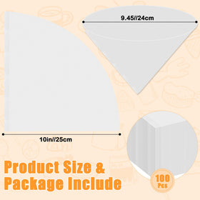 Larbeti cone nonwoven filter funnel for easy sediment removal