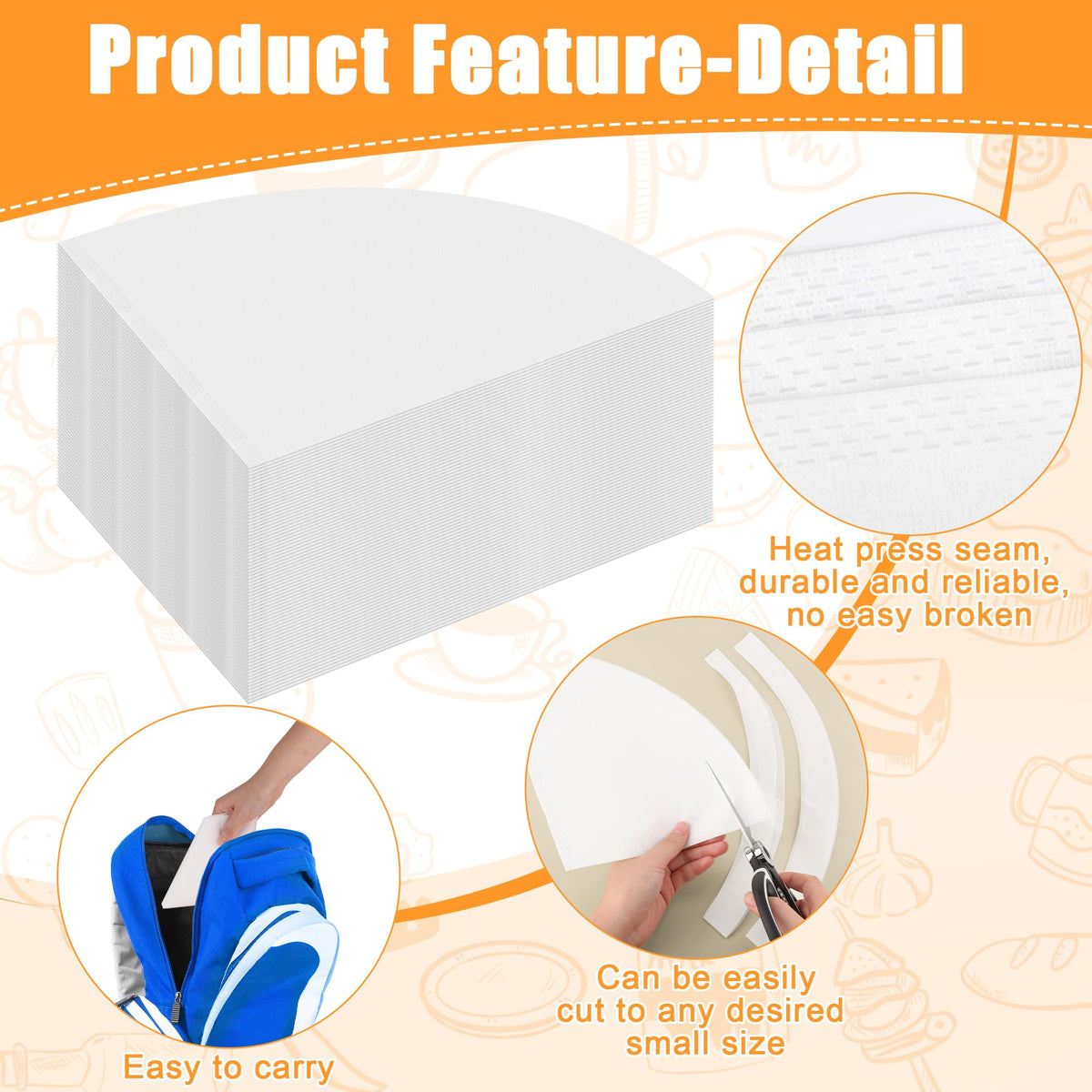 Larbeti maple syrup filter cloth 10x10 for home filtration