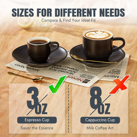 Lareina stackable-design cups save space in small kitchens