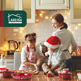 Lareina scratch-resistant glaze maintains color and shine over time.