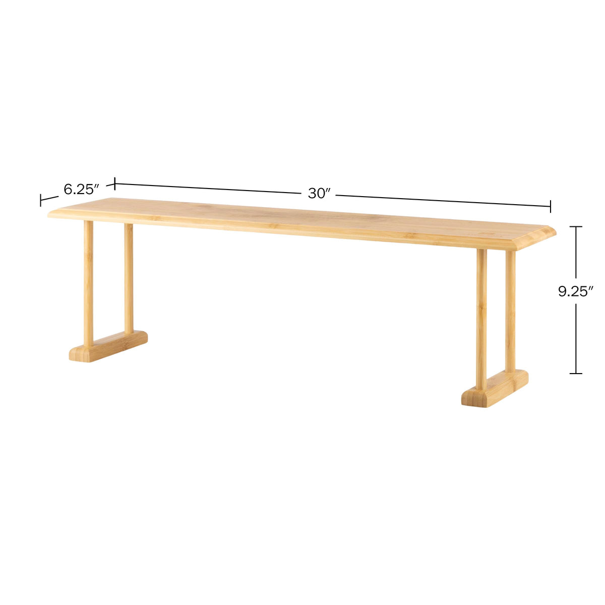 Lavish Home bamboo sink shelf dimensions info for reference