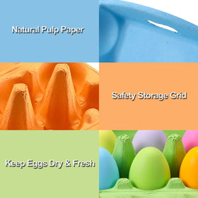 LayHyand stampable egg cartons for logo branding at markets