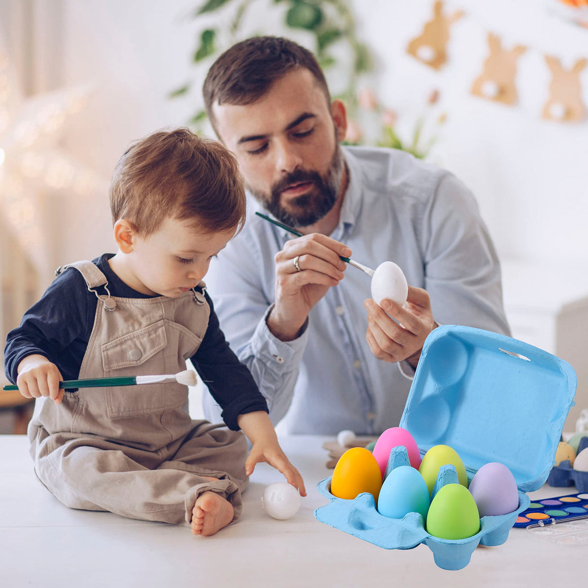 LayHyand natural pulp egg cartons protect eggs during transport by absorbing moisture