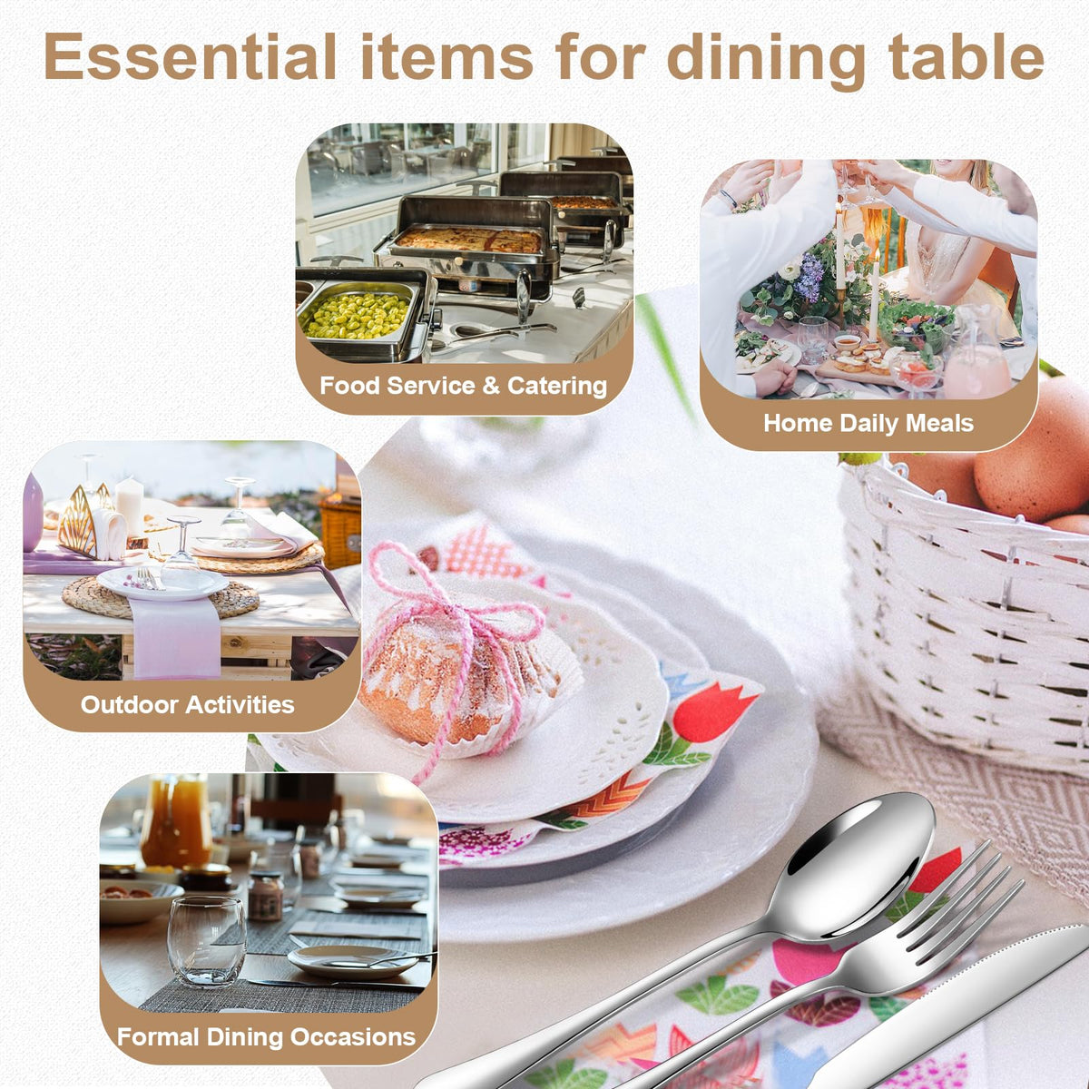 Lazycorner 40-piece gift-ready packaging box, perfect for housewarming or wedding gifts.