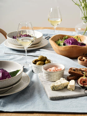 LE TAUCI dipping sauces portion ramekins for clean serving.