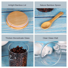 Leaves and Trees Y tea storage jar for loose leaf tea