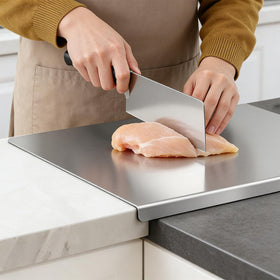 LefeTeny large 15x11 cutting area in a busy kitchen