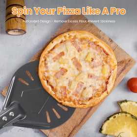 Leightszen easy-clean pizza peel designed for quick handwashing.