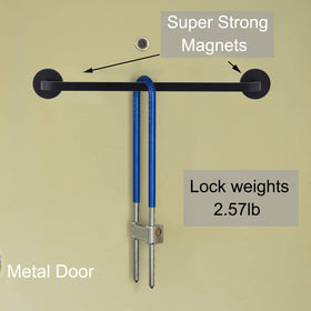 LEKUSHA towel bar length 13.1 inches sits about 2 inches off.