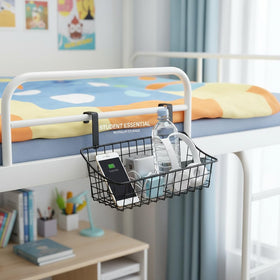 LeleCAT apartment-friendly, no-drill over-door baskets for flexible storage.