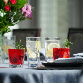 Le'raze Collins durable heavy-base glass for everyday use