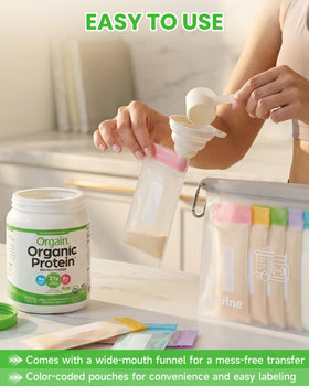 Lerine 14 single-dose bags for portable, precise shake portions.