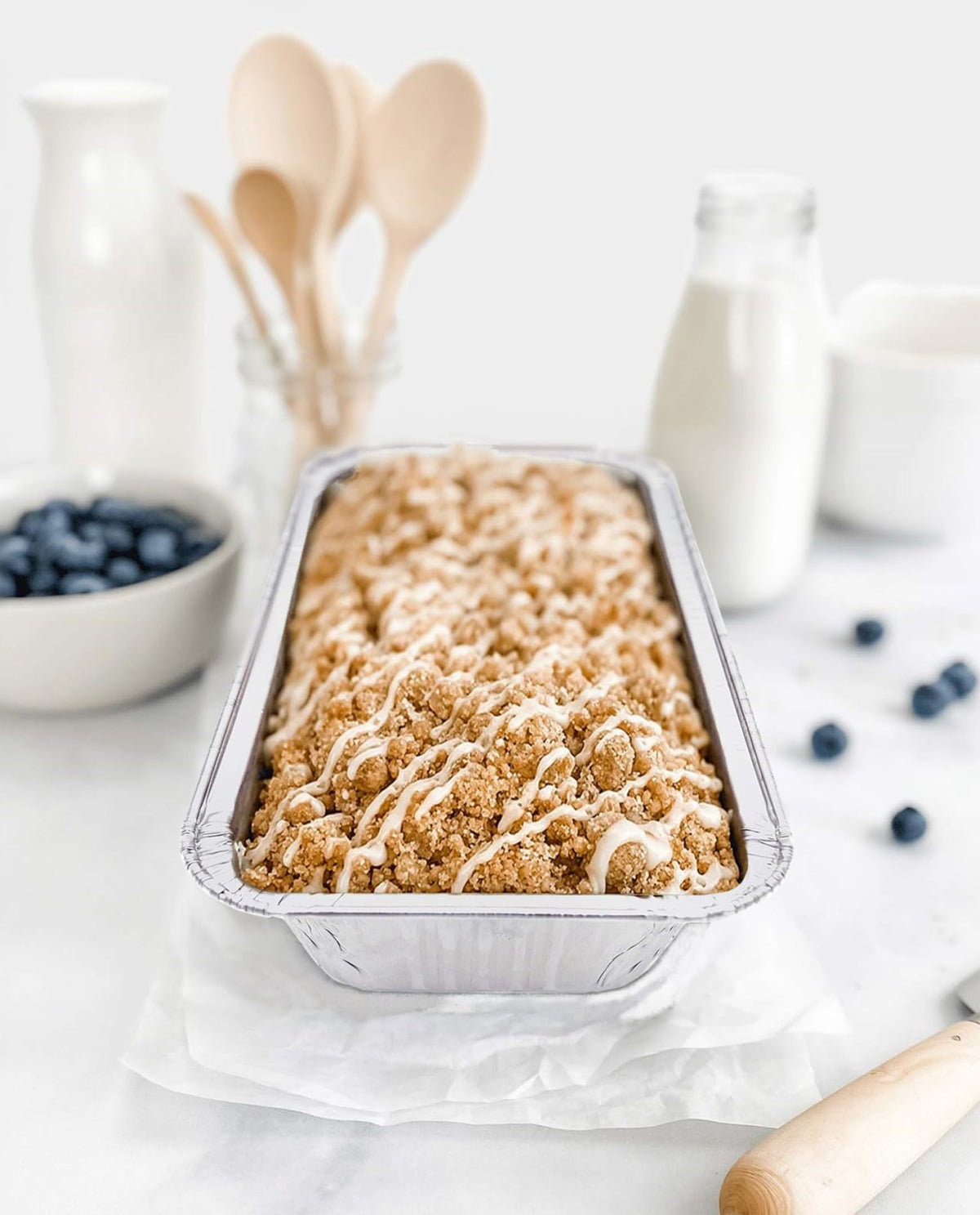 Lewarm eco-friendly recyclable bakeware suitable for bake-sales and events.