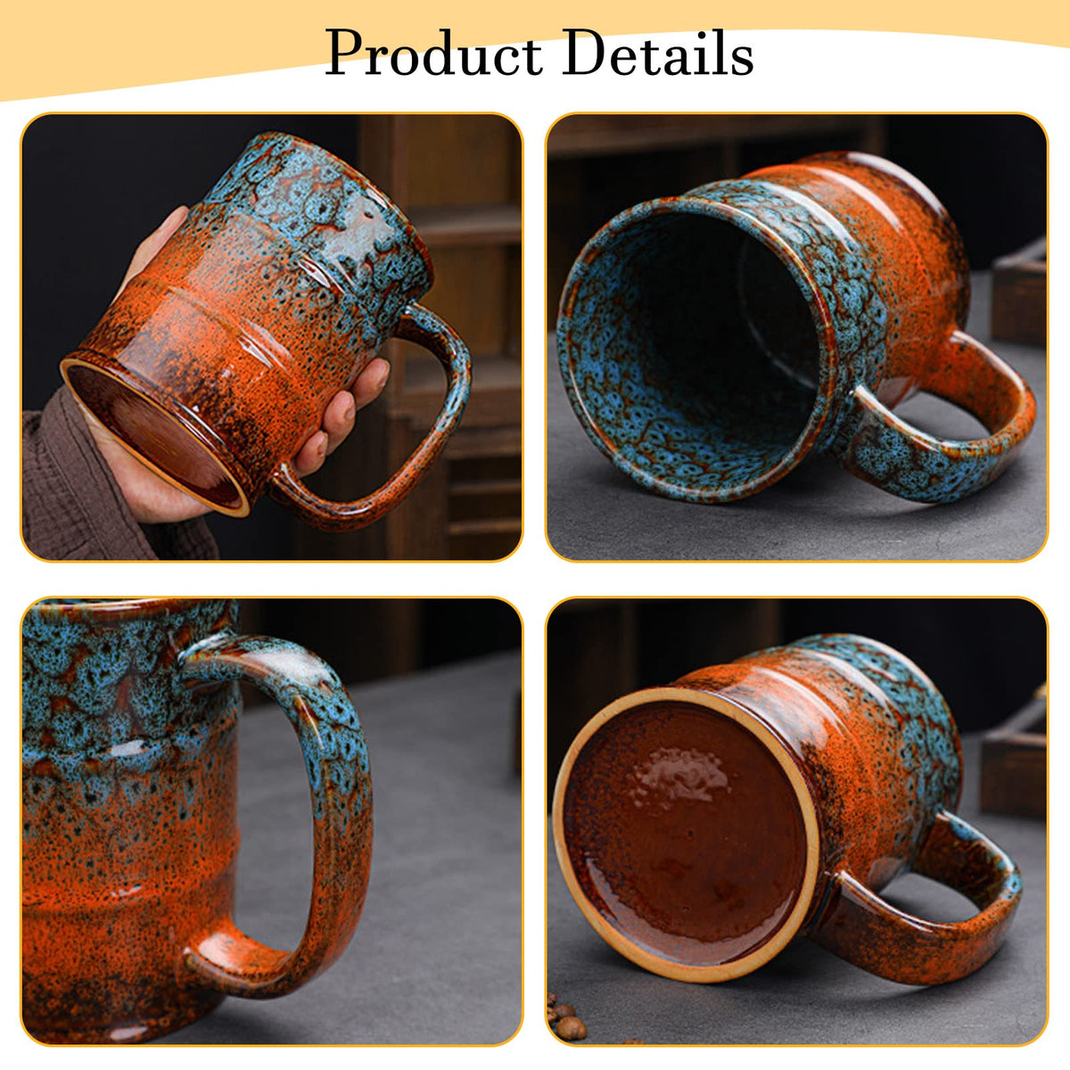 LGQ microwave-safe mug ready for quick reheats