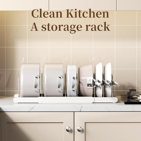 Lhieiayh 10-divider organizer for pots and pans custom storage