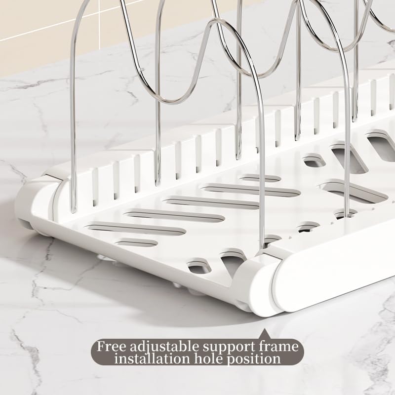 Lhieiayh silicone feet provide stable grip on cabinet floors