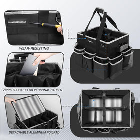 LIANGSHENGYUAN large caddy with detachable trolley enables smooth mobility.