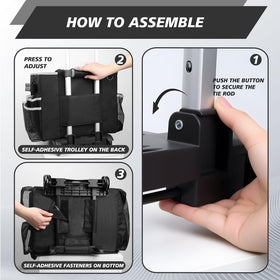 LIANGSHENGYUAN cleaning caddy interior pockets keep supplies organized.