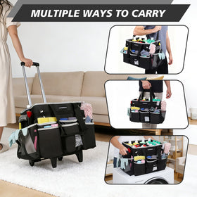 LIANGSHENGYUAN sturdy 1600D nylon shell protects tools during transport.
