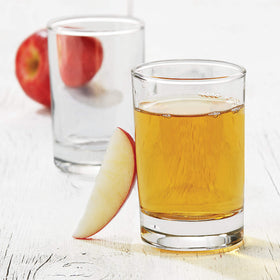 Libbey heavy-base juice glass base detail showing stability