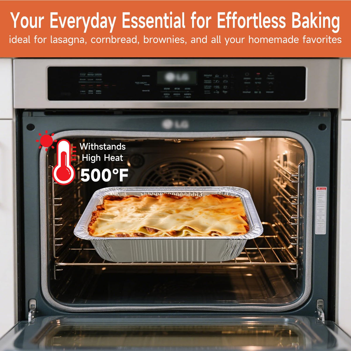 Lideropa leak-proof disposable pan demonstrates mess-free cooking in a busy kitchen