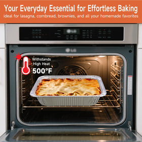 Lideropa leak-proof disposable pan demonstrates mess-free cooking in a busy kitchen