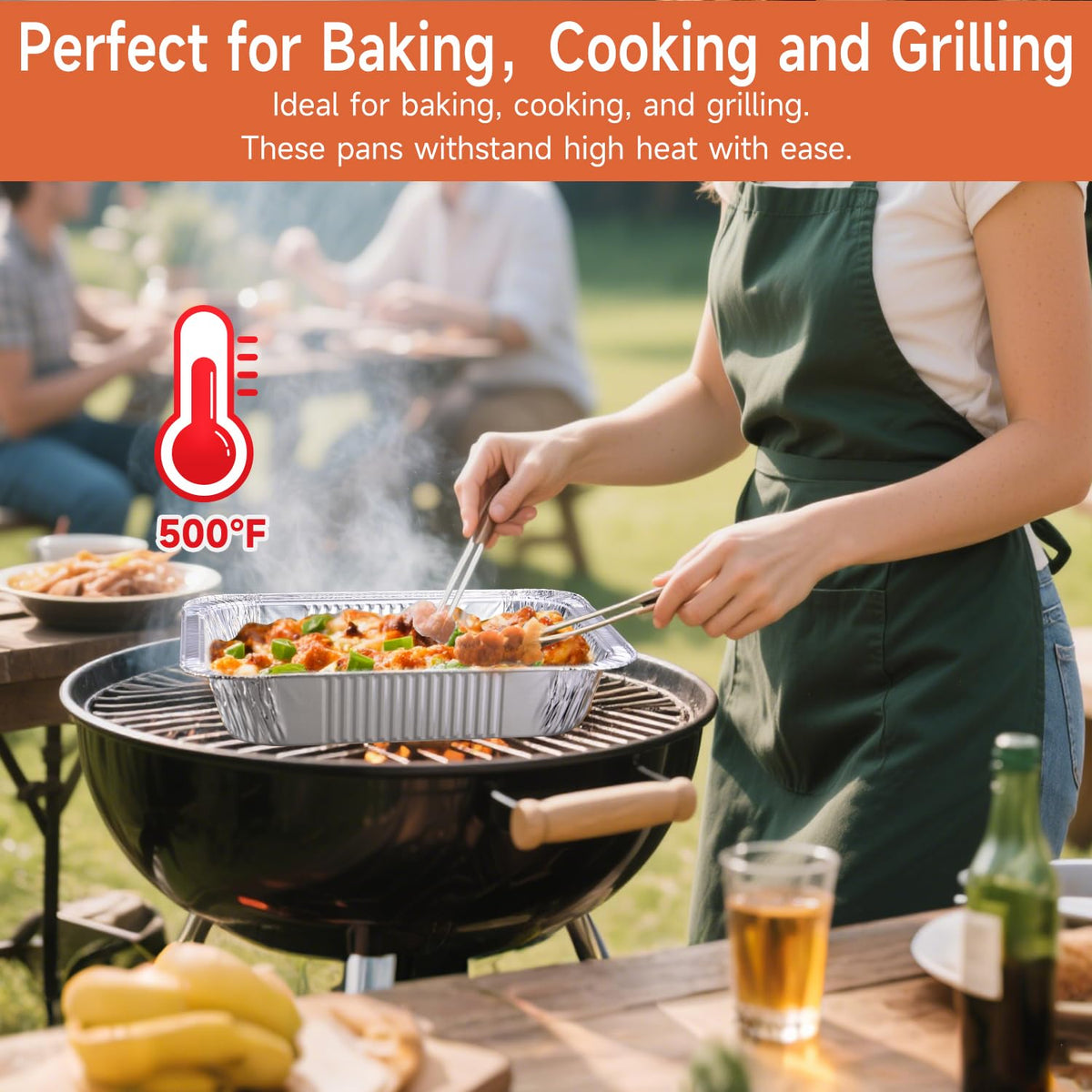 Lideropa oven-freezer-grill-safe pan ready for use across appliances
